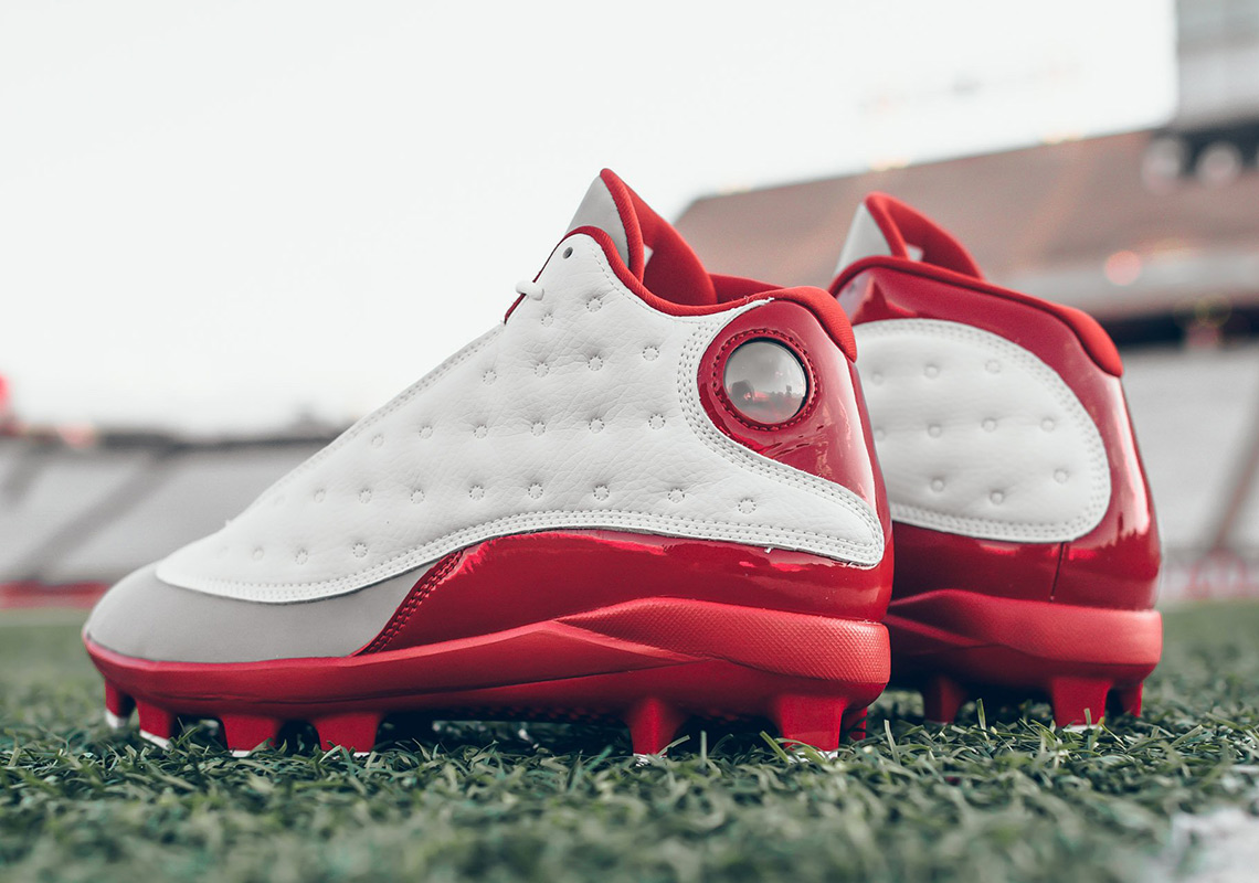 Air Jordan 13 Grey Toe Football Cleat Aj8016 126 4497