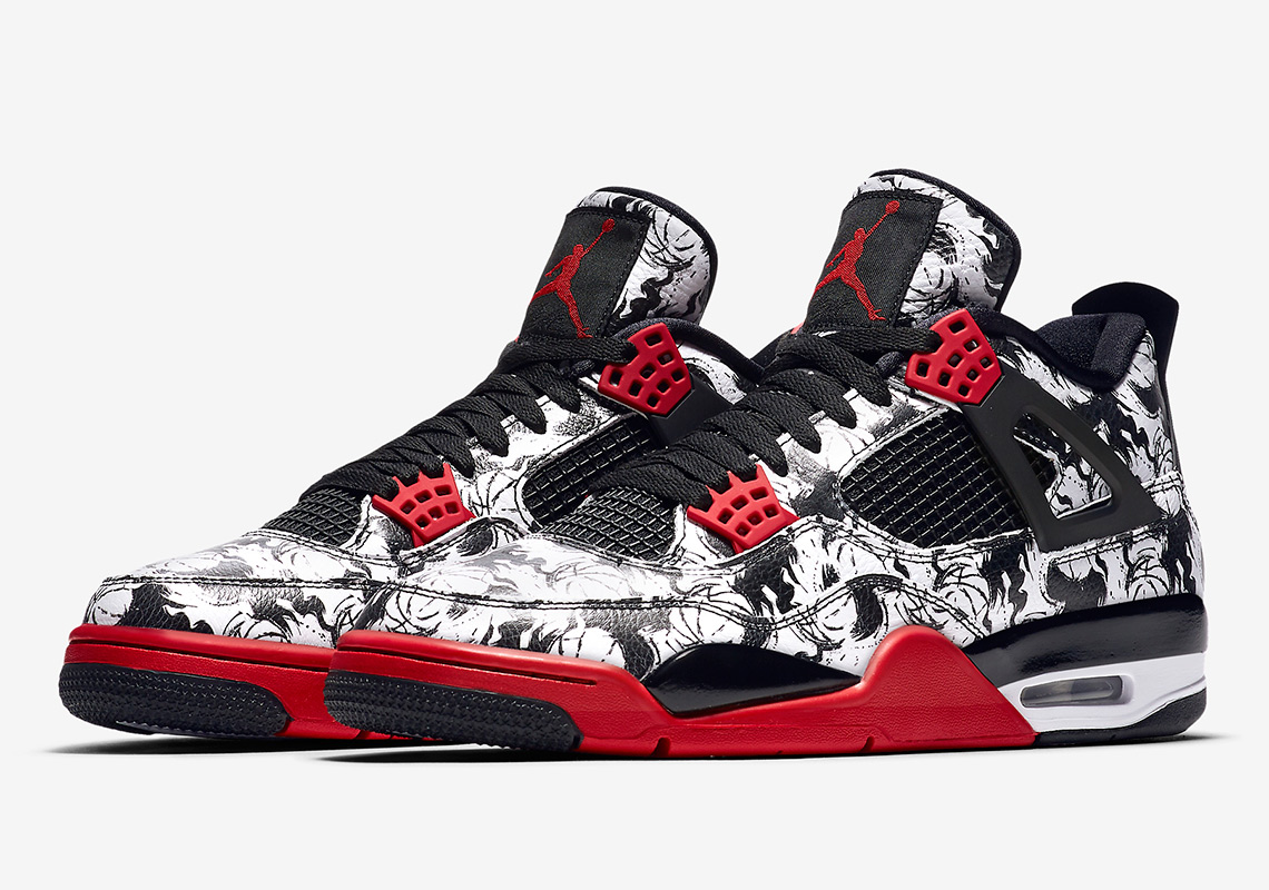 Official Images Of The Air Jordan 4 "Tattoo"