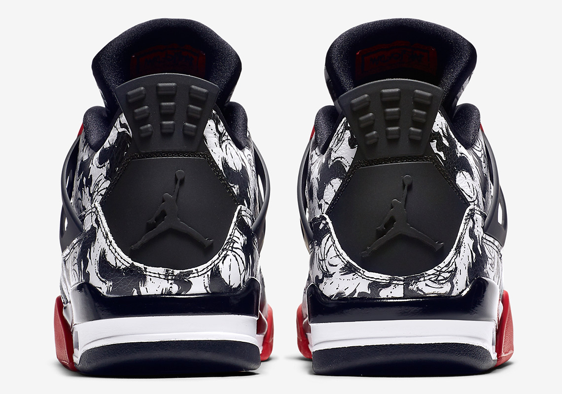 The Jumpman Unveils the Air Jordan 4 Tattoo  Sneaker Freaker