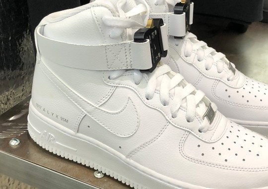 ALYX Debuts Nike Air Force 1 High Collaboration At Hypefest