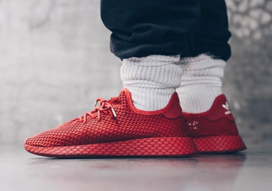 atmos Collaborates With adidas For An All-Red Deerupt