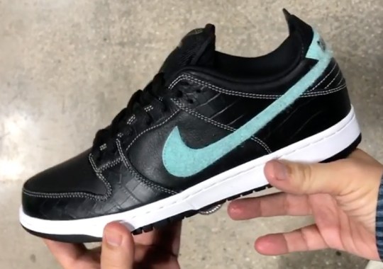 First Look At The “Black Diamond” SB Dunk By Diamond Supply Co.