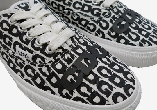 Comme des Garçons CDG And Vans To Release An Authentic This Weekend In Japan