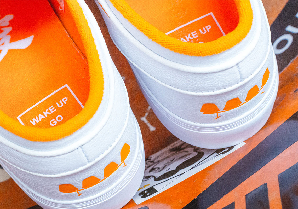 nike sb janoski white and orange