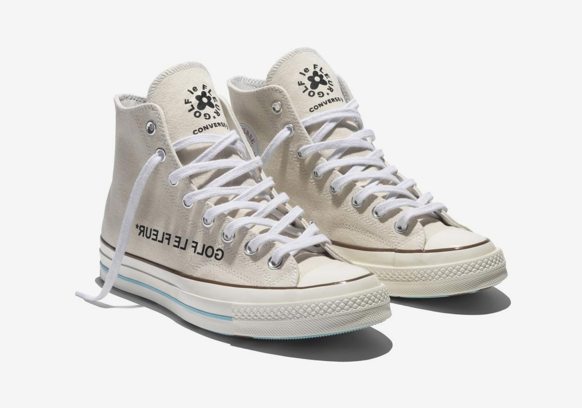 converse x golf le fleur chuck taylor 70 hi white