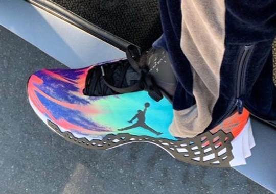Travis Scott Previews Wild New Colorway Of Upcoming Jordan React Running Shoe