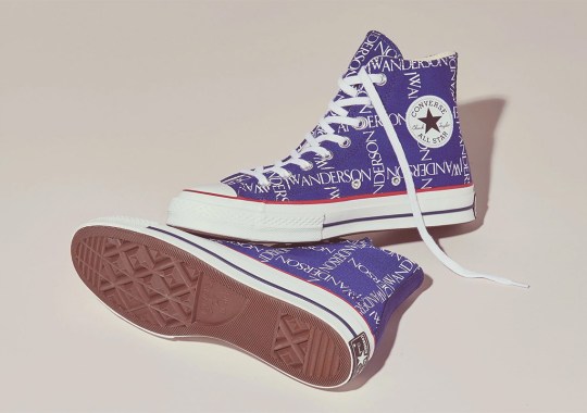 JW Anderson’s Logo-Grid Converse Chuck Taylor Releasing In Blue
