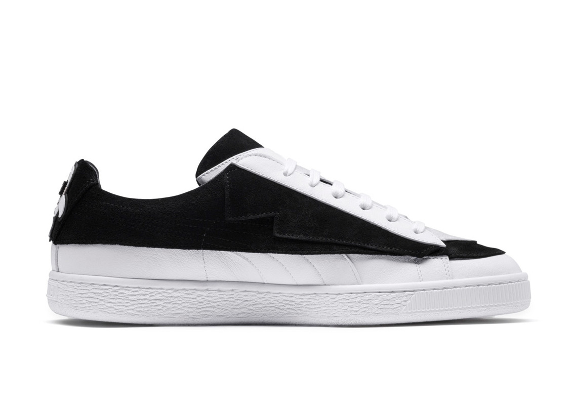 Karl Lagerfeld Puma Suede White Black 3