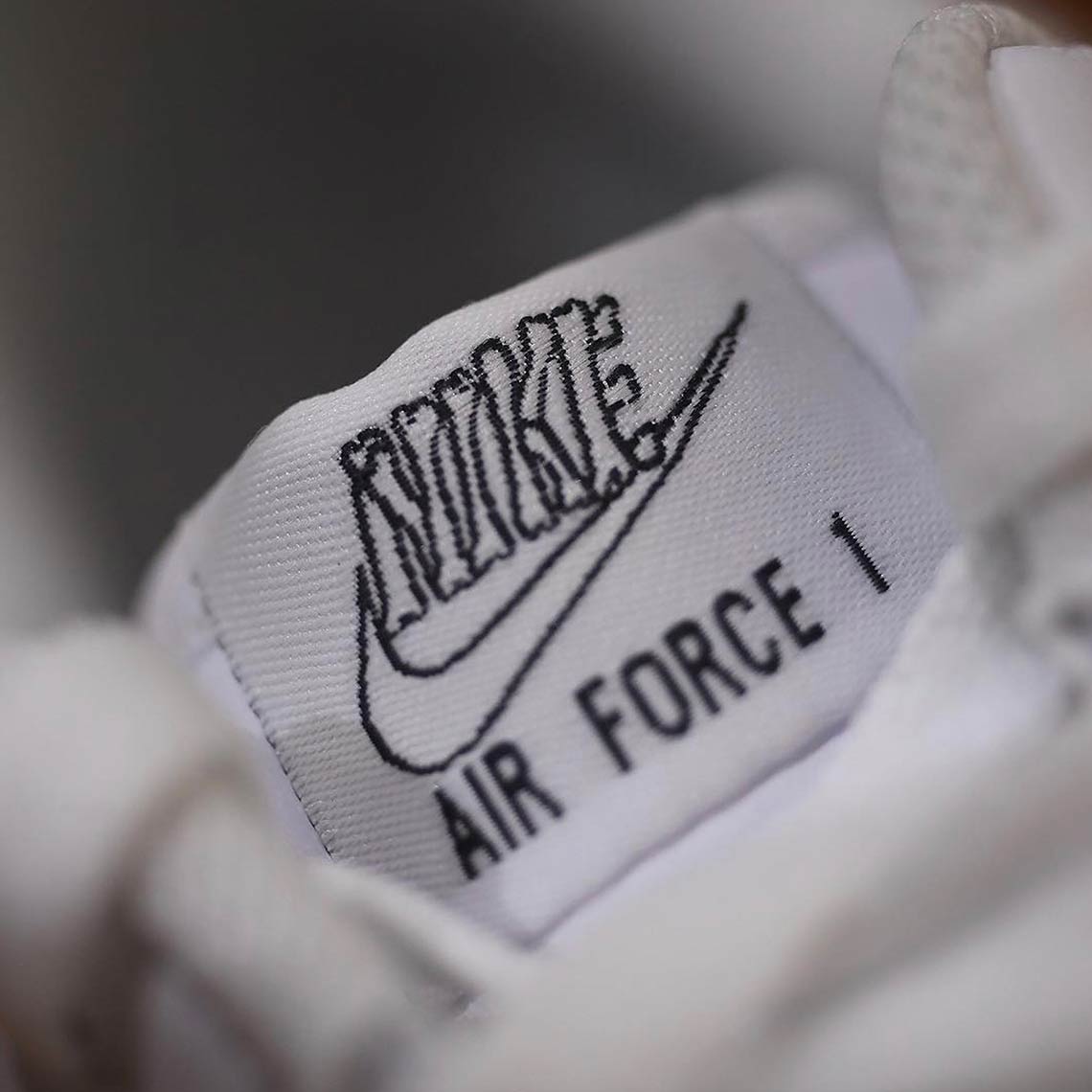Nike Air Force 1 Low Skeleton White 6