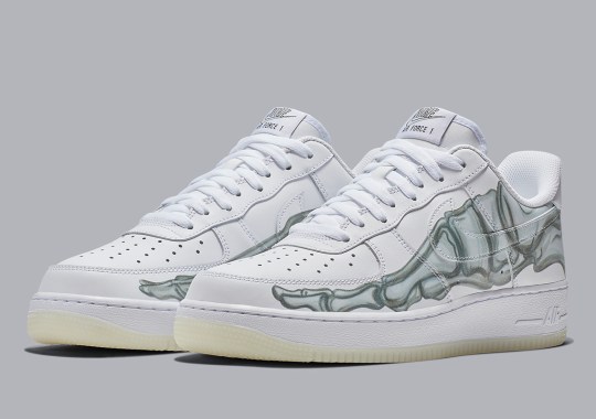 Nike’s Skeleton Air Force 1s Release On Halloween