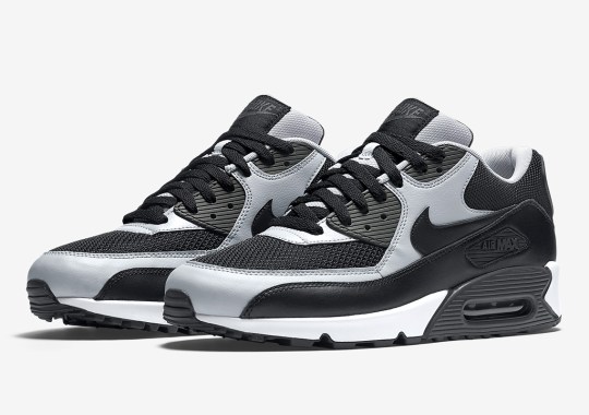 Nike Releases The Air Max 90 Essential In Wolf Grey And Black
