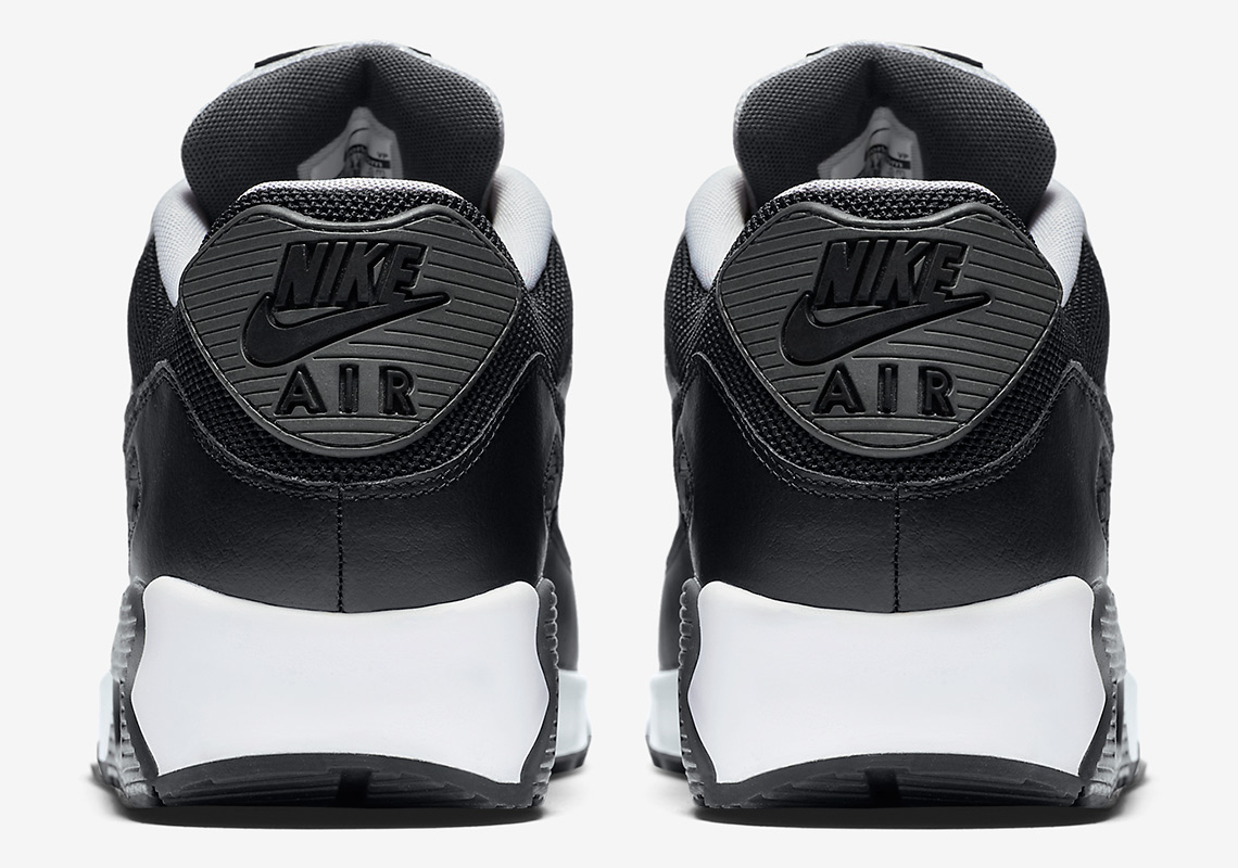 air max 90 gray and black