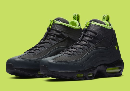 Black And Volt Come To The Nike Air Max 95 Sneakerboot
