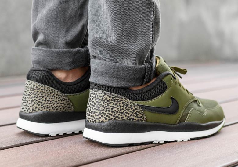 The Nike Air Safari Appears In An Olive Canvas Colorway