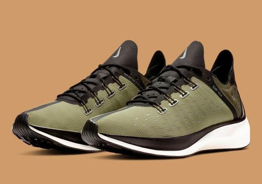 The Nike EXP-X14 Releases In Olive Tones