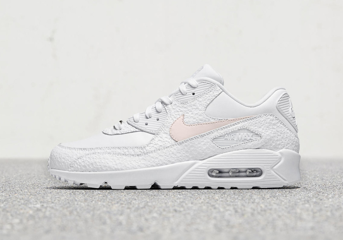 Nike Flyleather Air Max 90 Shoe
