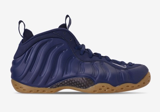 Up Close With The Nike Air Foamposite One In Navy And Gum