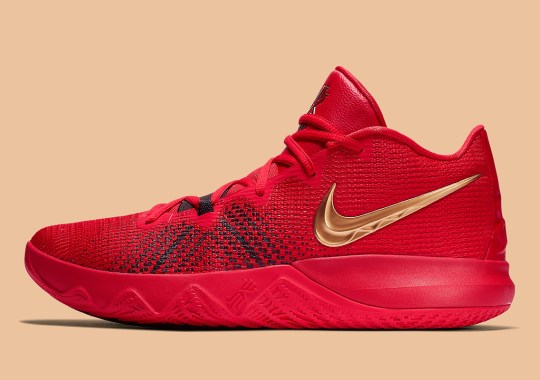 The Nike Kyrie Flytrap Appears In A 49ers Friendly Colorway