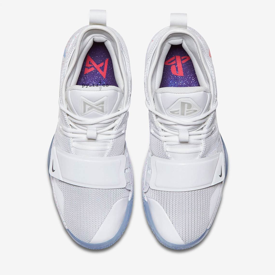 paul george x nike white playstation pg 2.5