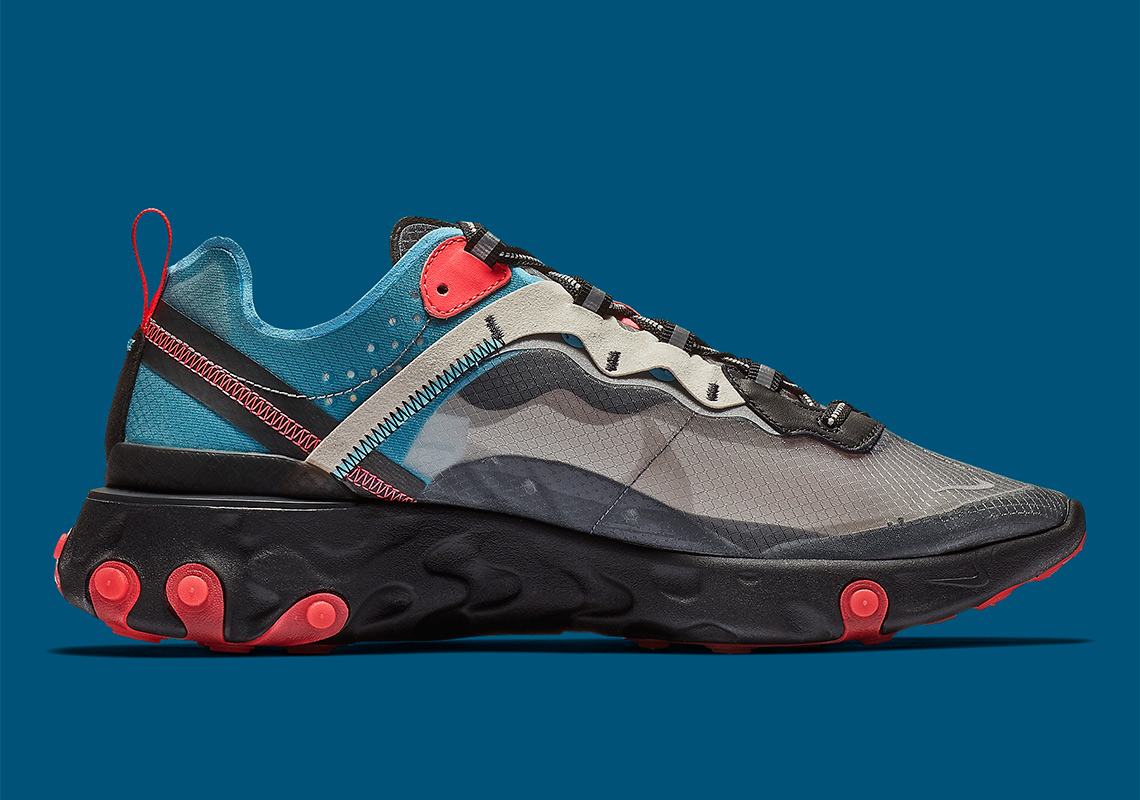 react element 87 blue chill solar red