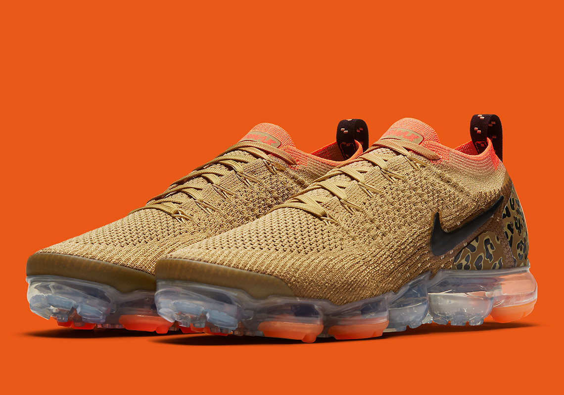 vapormax with cheetah print