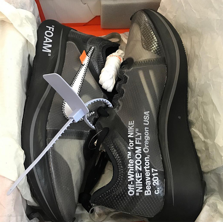 Off-White™ x Nike Zoom Fly SP Pink & Black