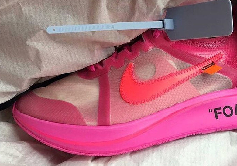 Off-White Nike Zoom Fly Pink Release Date | SneakerNews.com