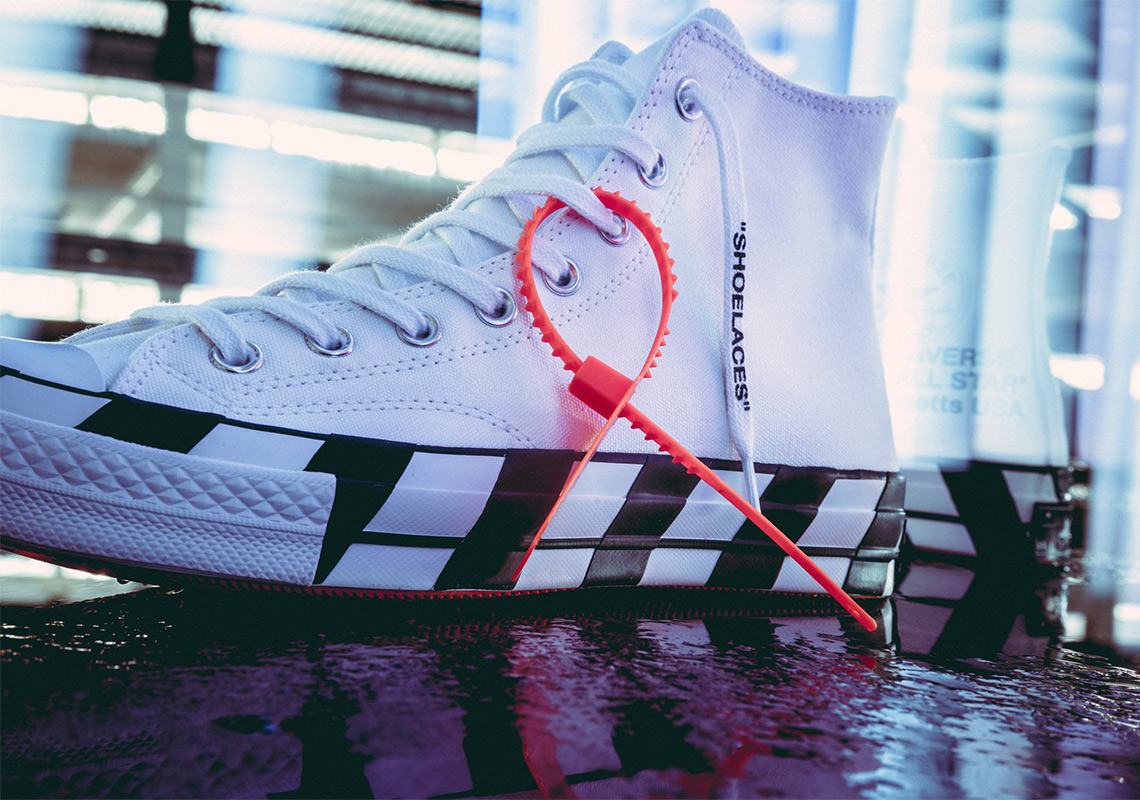 Off-White Converse Chuck 70 White Black Orange Release Info ...