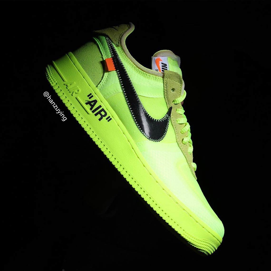 Off-White Nike Air Force 1 Volt Photos | SneakerNews.com