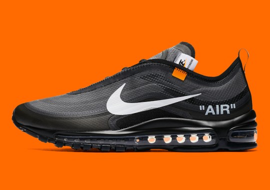 Official Images Of The Off-White x Nike Air Max 97 In Black