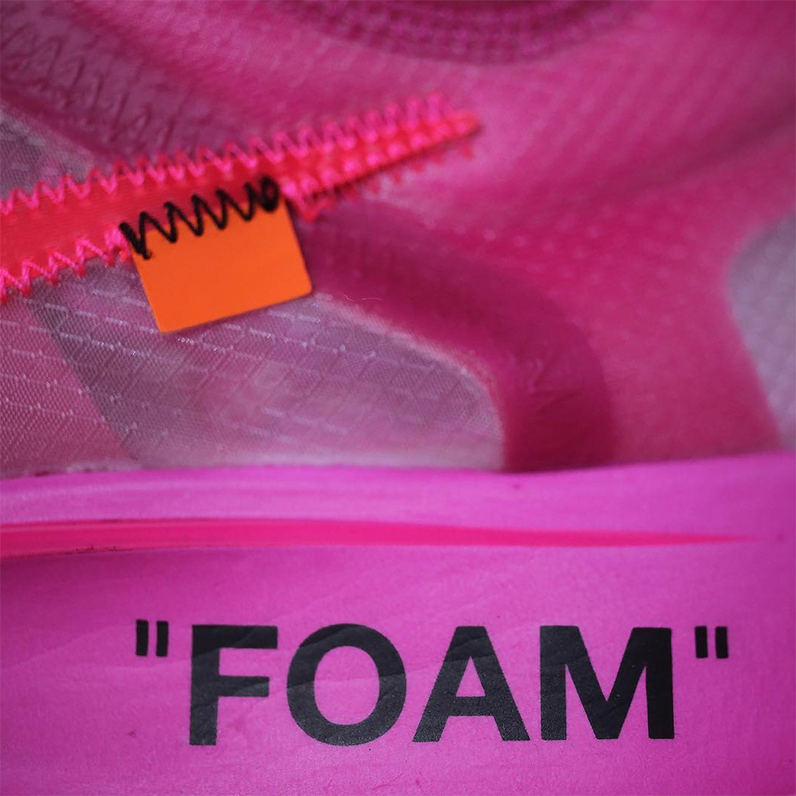 Off-White™ x Nike Zoom Fly SP Leak Black Pink