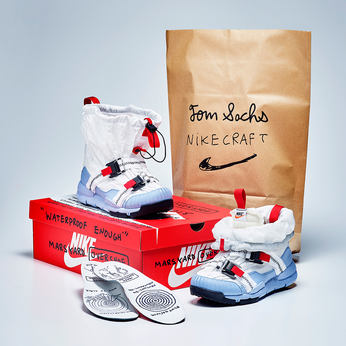 Tom Sachs Nike Mars Yard Overshoe Release Info | SneakerNews.com