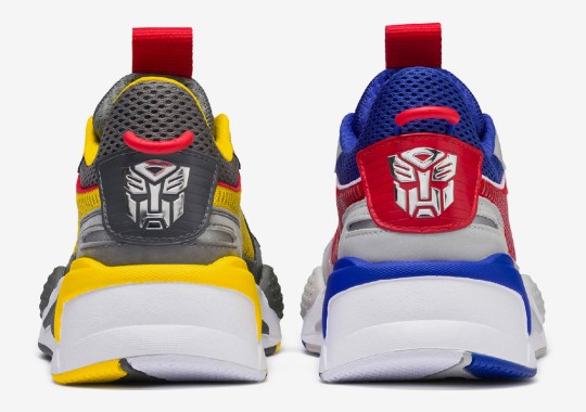 Transformers And puma Chaussures Reveal Full Collaboration With New RS-X Model