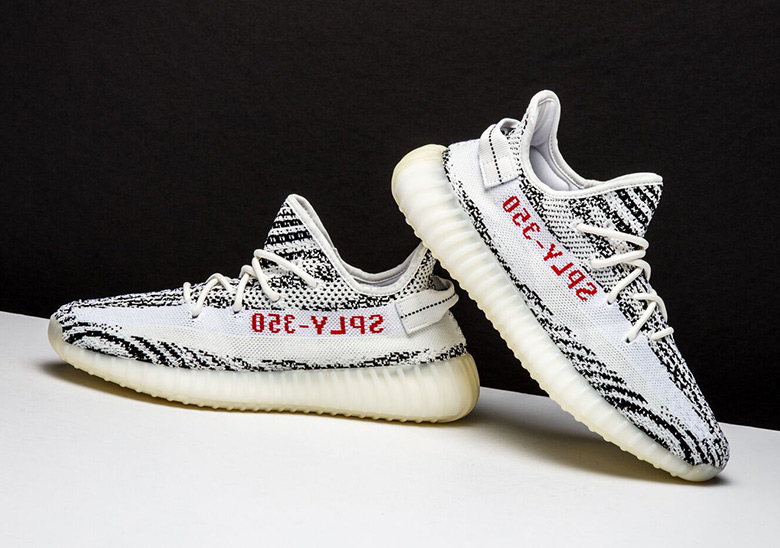 Comprimir Bienes champán Adidas Yeezy Boost 350 v2 Sesame + Zebra 2018 Release Info 2018 |  SneakerNews.com