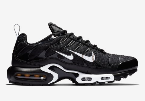 Nike Air Max Plus Black White 815994-004 Release | SneakerNews.com