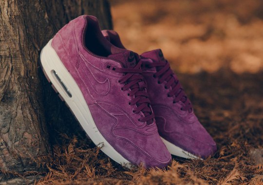 The Nike Air Max 1 Arrives In Full Bordeaux