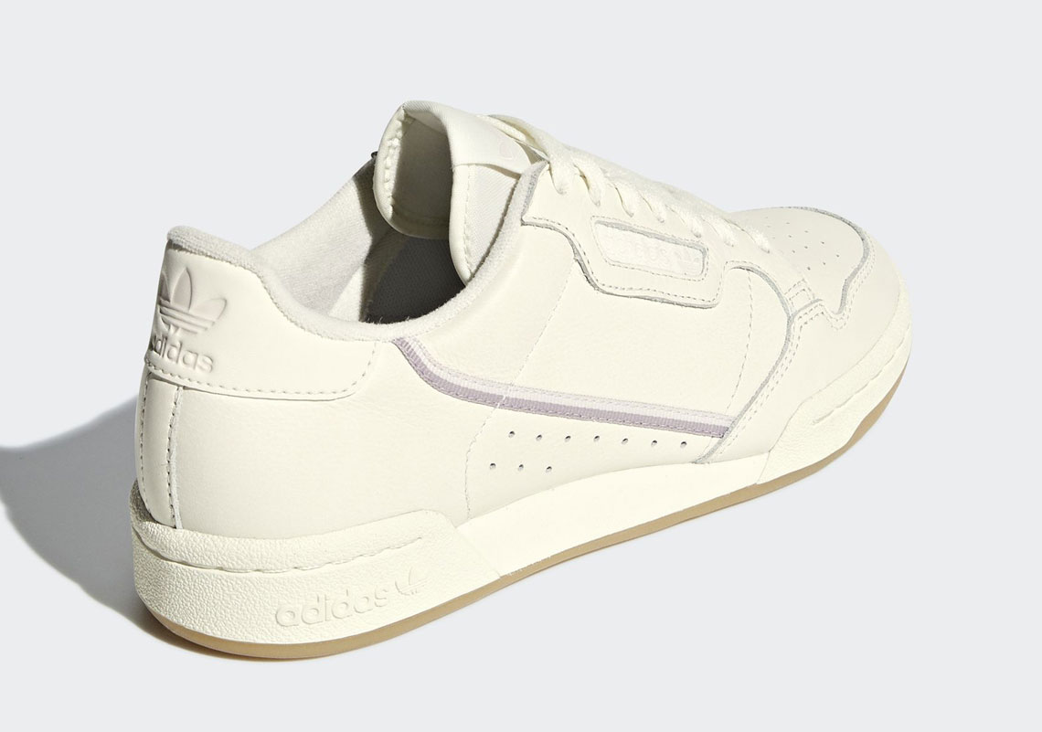 adidas continental 80 lila