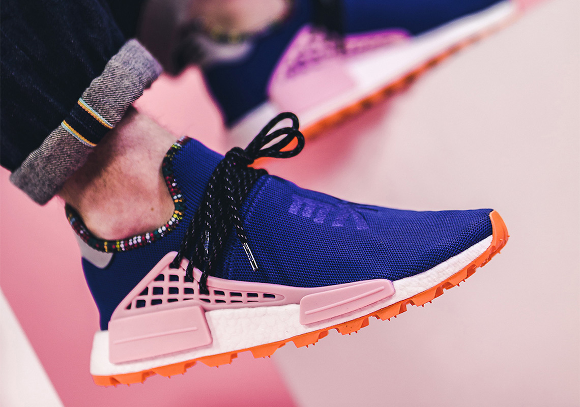 human races blue and pink