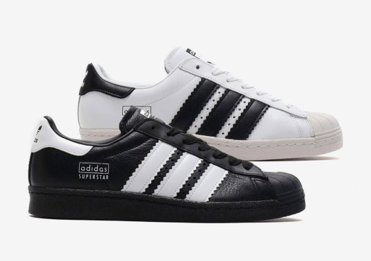 The adidas Superstar 80s Returns With Enlarged Stripes