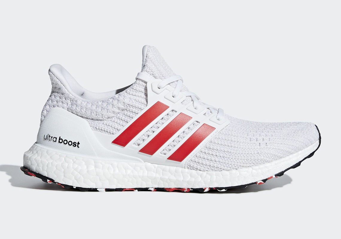 ultra boost 4.0 white red