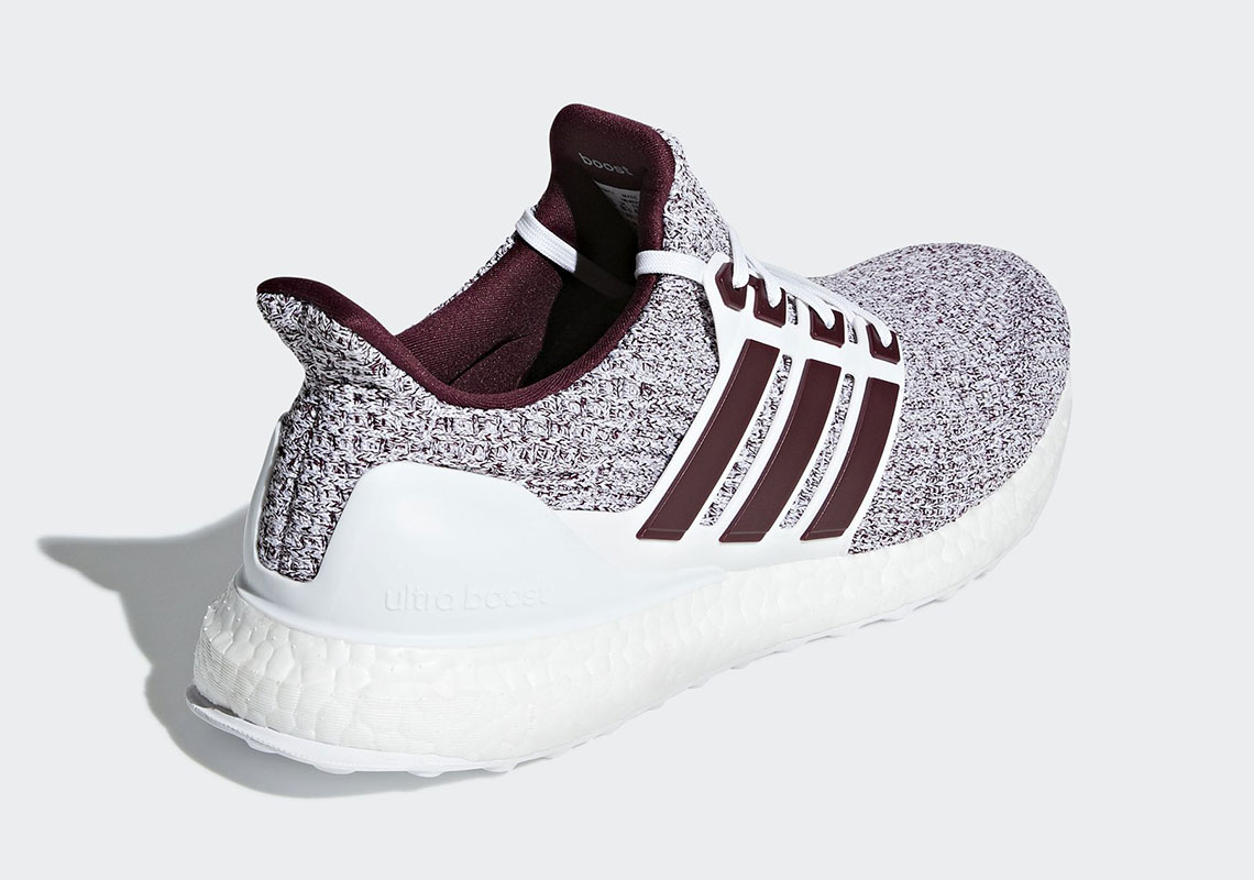 adidas men's texas a&m aggies ultra boost running shoes