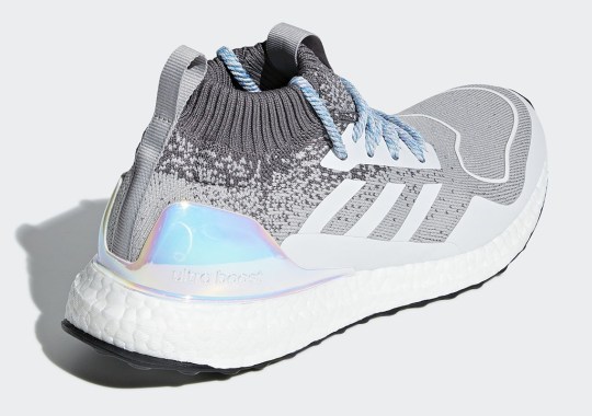 The adidas Ultra Boost Mid Adds Lenticular Heels On This Wintry Colorway