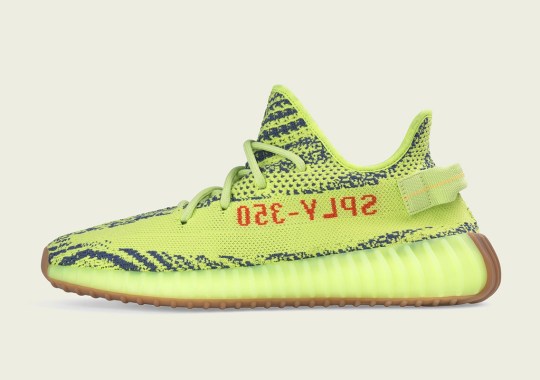 adidas Yeezy Boost 350 v2 “Semi-Frozen Yellow” Releases On December 15th