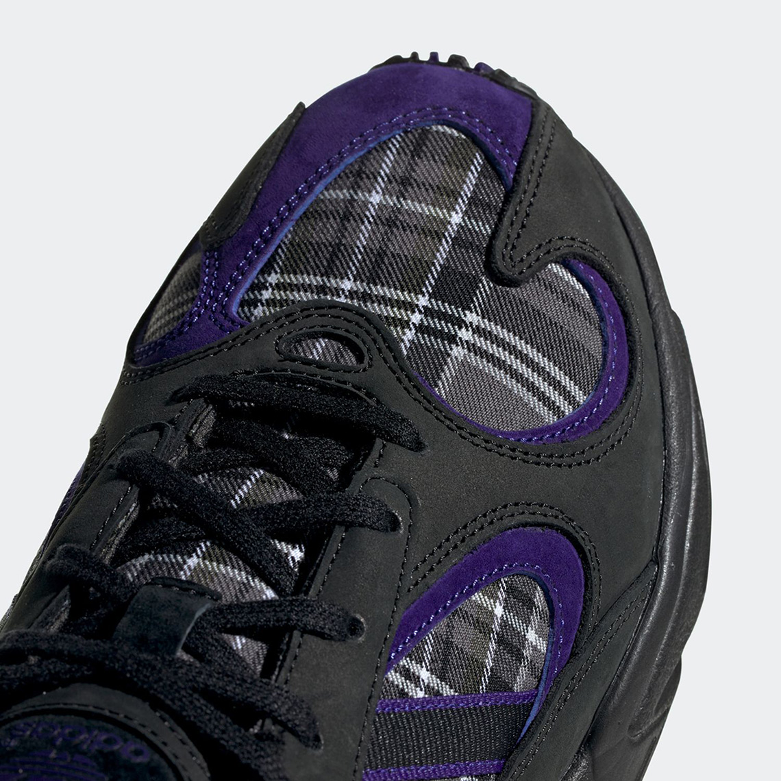 adidas yung 1 purple plaid