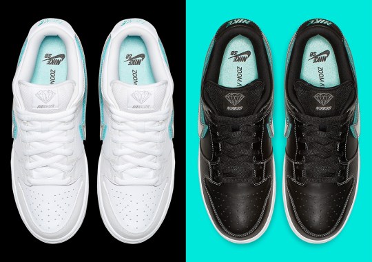 Official Images Of The Diamond x Nike SB Dunk Low