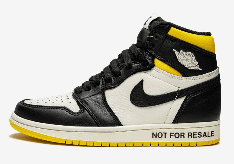 Jordan 1 Not For Resale Yellow Release Date