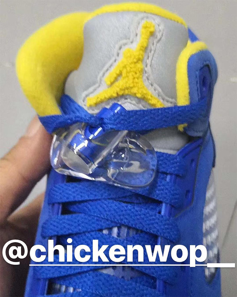 blue and yellow retro 5 2019