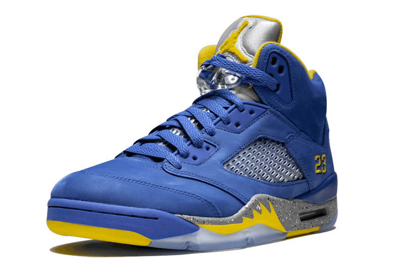 jordan 6 blue and yellow