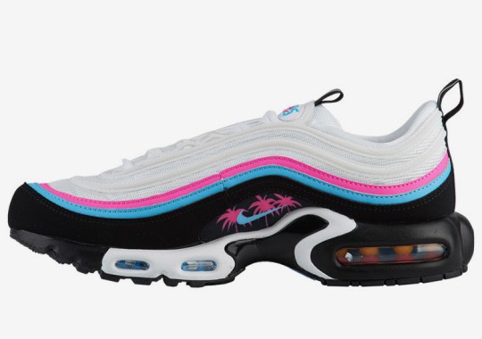 Nike Creates An Air Max Plus 97 To Match The Heat’s Miami Vice Jerseys