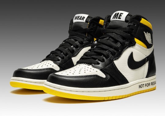 Air Jordan 1 “Not For Resale” In Yellow Releases On November 14th